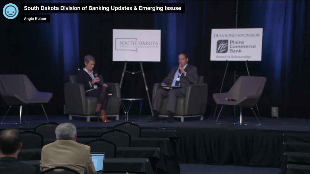 South Dakota Division of Banking Updates & Emerging Issues